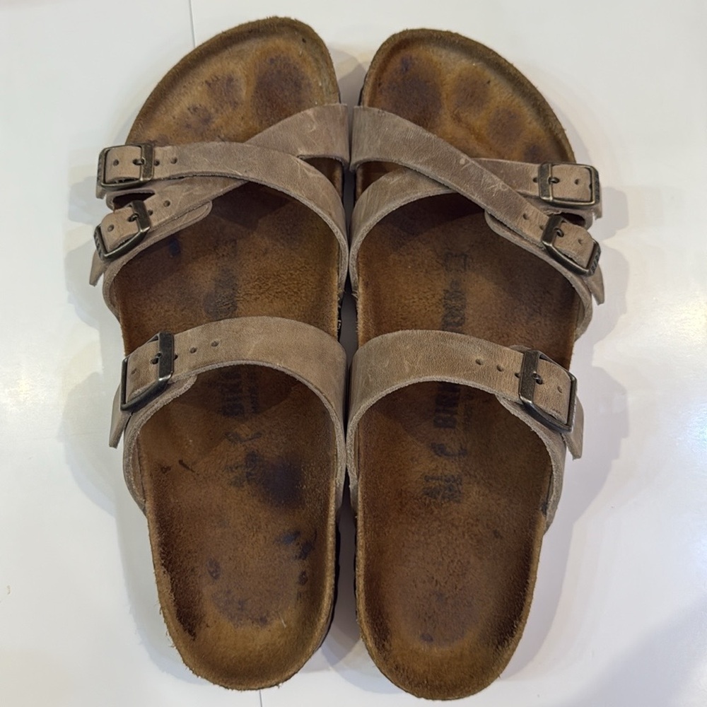 Birkenstock Franca Mocha Excellent Condition